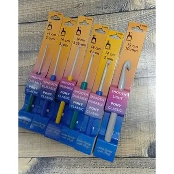 Jehlice Háček pony 4, 5mm /14cm