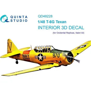 Plastikový model 1/48 T-6G 3D-Printed & col.Interior (ITAL)