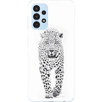 Pouzdro na mobilní telefon Odolné silikonové pouzdro iSaprio - White Jaguar - Samsung Galaxy A13