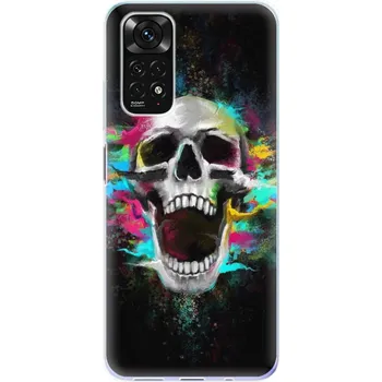Pouzdro na mobilní telefon Odolné silikonové pouzdro iSaprio - Skull in Colors - Xiaomi Redmi Note 11 / Note 11S
