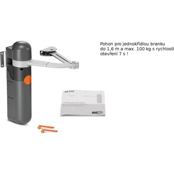 ALTO100 1KZ - sada pákového pohonu NiceHome pro jednokřídlou bránu