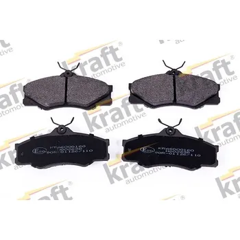 Brzdový systém Sada brzdových destiček, kotoučová brzda KRAFT AUTOMOTIVE 6000160