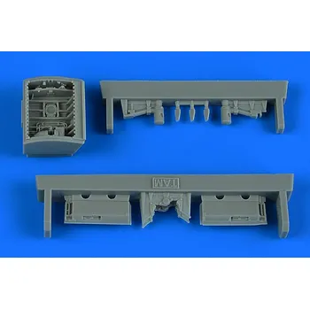 Plastikový model Aires 1/48 F-4B Phantom II Ram air turbine (TAM)