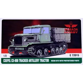 Plastikový model Armada Hobby 1/72 CS-800 Tracked Artillery Tractor (resin &PE)