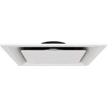 Lindab LKP 125 čtvercový difuzor s čtvercovou čelní deskou RAL 9010