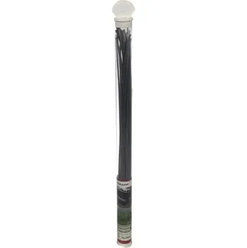 Žací struna Titanium Power Line, hranatá, 2,5 mm x 0,42 m Kramp (KP-NL25042TSKR) (Profesionální hranaté nylonové lanko pro vyžínače, křovinořezy - poskytuje oproti běžným žacím strunám o cca 30 % vyšší žací výkon. Délka 0,42 m, průměr 2,5 mm, hranatý tvar