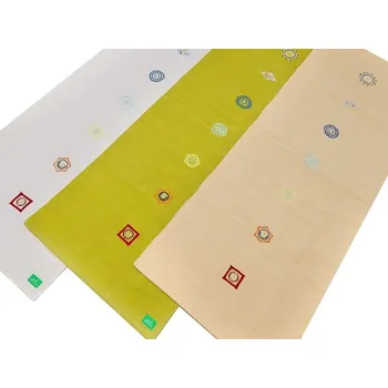 podložka na cvičení Yogacentrum kobereček s přírodním latexem, Barva béžová