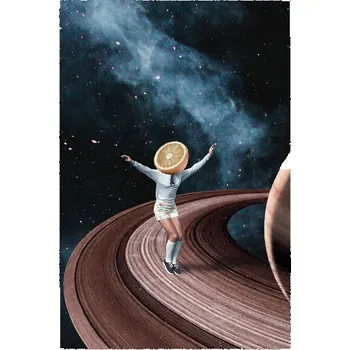 Plakát Plakát, Obraz - Maarten Léon - Jumping oranges in my head