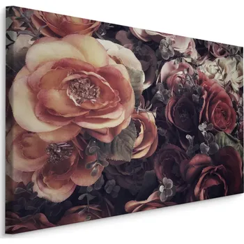Plátno Obraz Barevných Růží II. Varianta: 30x20