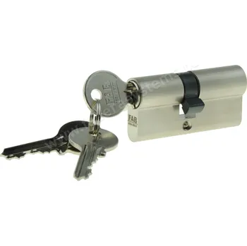 Vložka do dveří Stavební cylindrická vložka FAB NG 1.00 DNm (45+45) 3 klíče