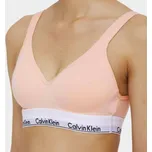 Calvin Klein podprsenka QF5490E lososová - Lososová / S
