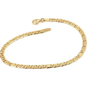 Náramek Zlatý náramek ZLNA1056F 21 cm + Dárek zdarma