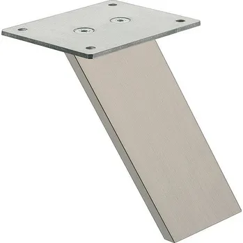 Nábytkové kování Häfele Úhlová barová konzola / nerezová ocel