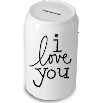 Cestovní nerezový hrnek s potiskem I Love You