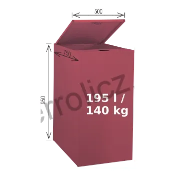 Příslušenství ke kotli Zásobník na pelety 195L (Zásobník na pelety 195L )