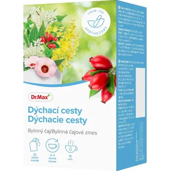 Čaj Dr. Max Dýchací cesty bylinný čaj 20x1,5 g