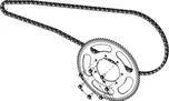 Řetězová rozeta TORROT BE57300TT-CKK-1 Z85 KIDS