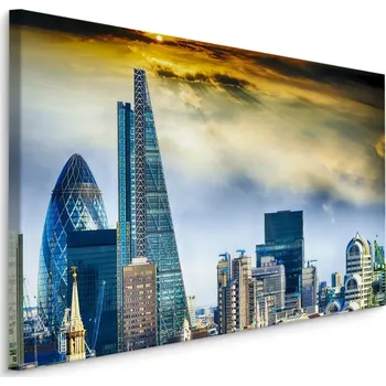 Plátno Londýnské Mrakodrapy 3D Varianta: 40x30