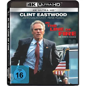 Blu-ray film Blu-ray In The Line of Fire 4K Ultra HD Blu-ray (1993)