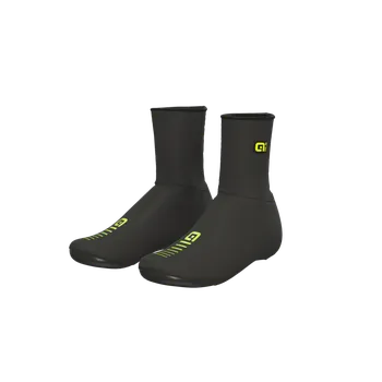 Cyklistické návleky Alé Cycling Clothing Voděodolné cyklistické návleky na tretry ALÉ ACCESSORI RAIN 2.0 žluté logo Velikost: M