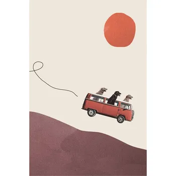 Plakát Plakát, Obraz - Maarten Léon - Adventure gang