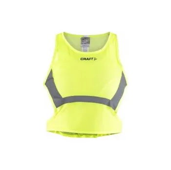 Dámská vesta CRAFT All Year Mesh W žlutá 1906426-851000 L/XL; Žlutá vesta