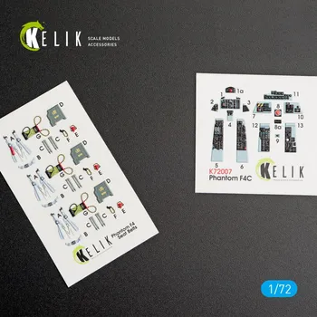 Plastikový model Reskit 1/72 F-4C 'Phantom II' interior 3D (FINEMOLDS)