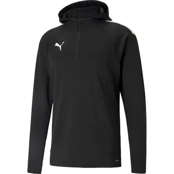 Pánská mikina Mikina s kapucí Puma teamLIGA Training Fleece 65724003 Velikost S