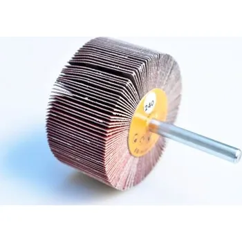 Brusný kotouč ABRASIV Brusný lamelový kotouč stopkový 60x30-6 A240