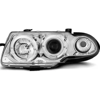 Přední světlomet TUNING-TEC Přední světla Opel Astra F 95-97 Angel Eyes - chrom