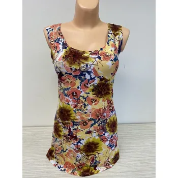 Dámská tílka, Barva Žlutá, Velikost XL46, Materiál 96% Viskoza 4% Lycra