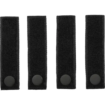 Sportovní střelba 101 INC Velcro pásky na MOLLE, 4ks - Černé