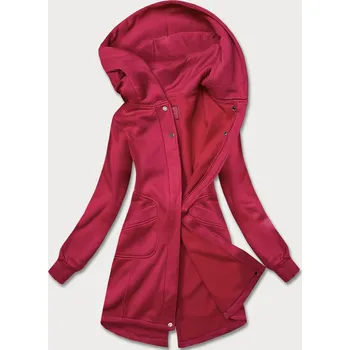 Dámská mikina Červená dámská mikina (AMG-11) odstíny červené S (36)