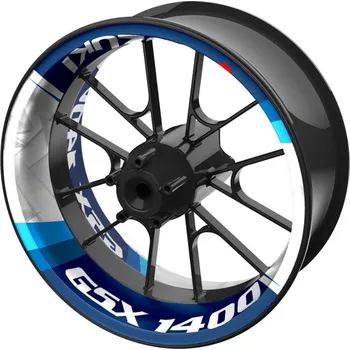 Polep vozidla jednodílné polepy na kola SUZUKI GSX 1400 Triangle