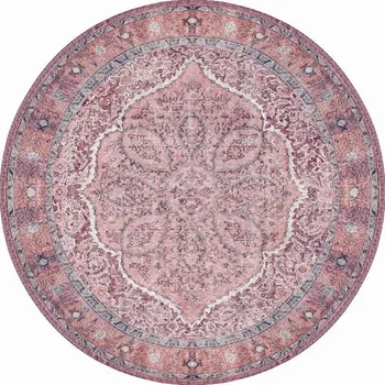 Koberec Kulatý koberec Blues Chenille 230 cm červený