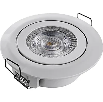 Bodové svítidlo Heitronic 500665 DL7202 LED vestavné svítidlo, LED, pevně vestavěné LED, 5 W, bílá