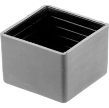 Příslušenství pro plot PVC - 40x40 černé víko