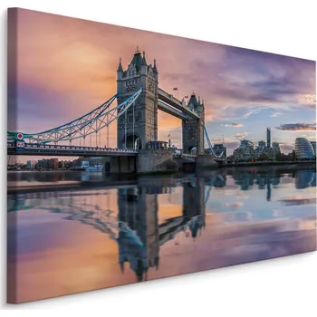 Plátno Tower Bridge V Barvách Varianta: 30x20