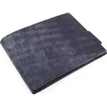 Modrá pánská kožená peněženka ve stylu JEANS Andre