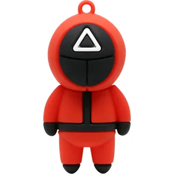 USB flash disk USB Flash disk 32 GB – Hra na oliheň (Squid Game), červený panáček