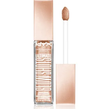 Kosmetika NYX Professional Makeup Ultimate Glow Shots třpytivé tekuté oční stíny odstín 05 Highkey Lychee 7,5 ml