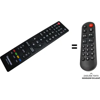 Dálkový ovladač Changhong LED65D2500ISX náhradní dálkový ovladač pro seniory
