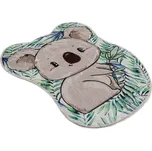 Dětský koberec Koala 80x100 cm šedý/zelený