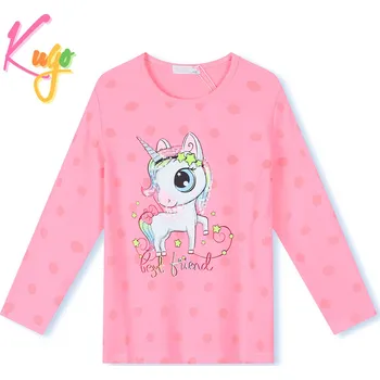 Dívčí oblečení Dívčí triko - KUGO PC3795, světle růžová Barva: Růžová, Velikost: 98