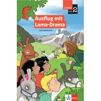 První čtění Lesen mal 2 Ausflug mit Lama-Drama - Lena Raubaum