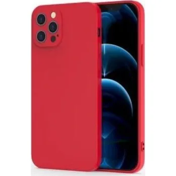 Silikonový kryt pro iPhone 12 Pro - Červený