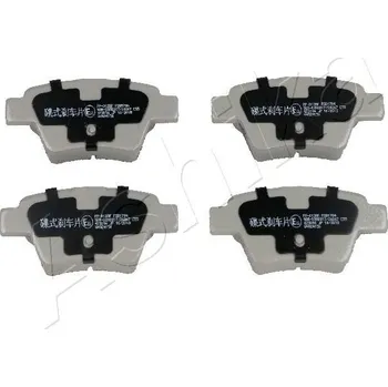 Brzdová destička Sada brzdových destiček, kotoučová brzda ASHIKA 51-00-012