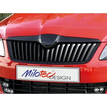 Auto-moto Horní lišta přední masky Škoda Fabia II Facelift 2010-2014 | Milotec