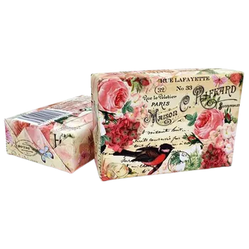 Mýdlo Soap Luxusní české mýdlo, Maison, ptáček a květy v dekorovaném obalu - 200 g