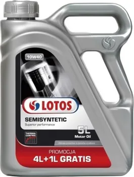 Motorový olej Lotos Semisyntetic 10W-40 5 l